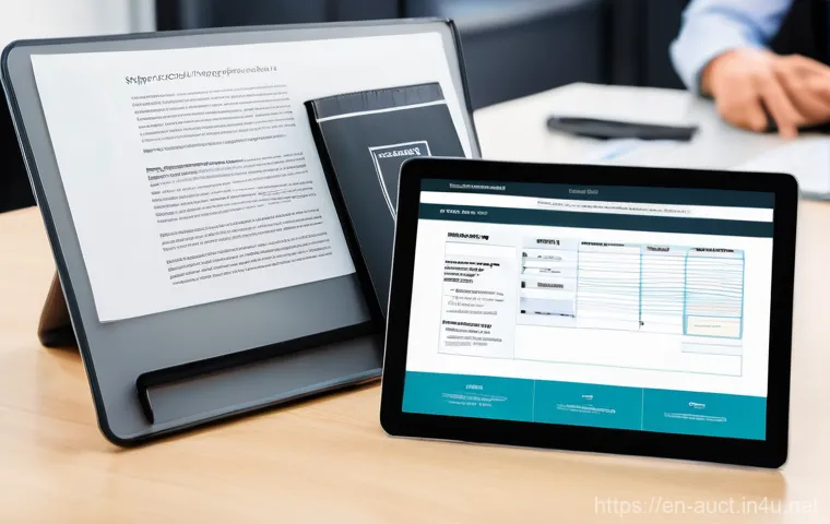 경매사 시험 준비 중 유용한 온라인 자료 - **Prompt:** A diverse young adult, focused and determined, is seated at a clean, modern desk in a we...